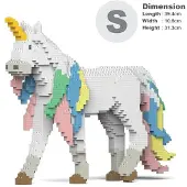 Jekca Bricks Unicorn 01 ST26LC01