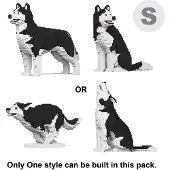Jekca Bricks Husky 4-in-1 Pack 01-M01 ST19HSK01-M01