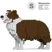 Jekca Bricks Border Collie 01-M02 ST19PT28-M02