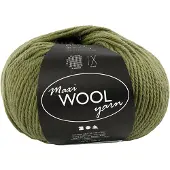 Creativ Company Wolle 100 g Olivgrün