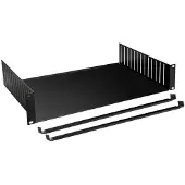 Adam hall 19-Rackwanne mit Auszugsschienen 2 HE