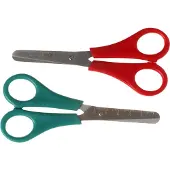 Adlibris kinderschere rot/blau 13 cm 12 Stück