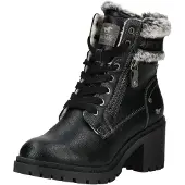 Mustang Shoes High-Heel-Stiefelette "Shoes Stiefelette Lederimitat/Textil"