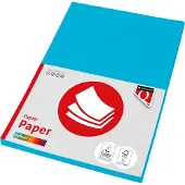 Quantore - Kopieerpapier A4 160gr azuurblauw 50vel