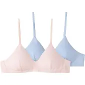 Name it Mädchen Nantelle Zweierpack Bralettes Crystal Pink