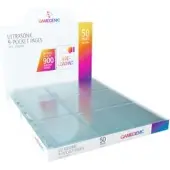 GameGenic Ultraschall Sideloading Display 9-pocket Sideloading Display 50 Einheiten Durchsichtig Durchsichtig One Size