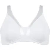 Naturana High-Apex-BH "Body Shaping" 1 Glanzband, breite Träger, weich, bequem, ohne Bügel, Entlastungsträger