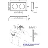 CombiSteel Cuistance Einbau Induktionsherd 2 Zonen
