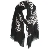Collezione alessandro Modeschal "Lina" 1 Stk. mit Leopardenmuster und schwarzer Umrandung