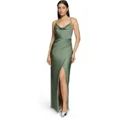 Vera Mont Abendkleid "Damen figurbetont" Ohne Tasche Schlitz