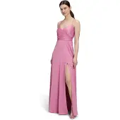 Vera Mont Abendkleid "Damen mit V-Ausschnitt" Ohne Tasche Schlitz