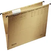 Leitz ALPHA, A4, Karton, Metall, Braun, 348 mm, 260 mm, 90 g