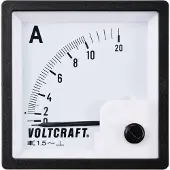 Voltcraft AM-72X72/10A AM-72X72/10A Analog-Einbaumessgerät AM-72X72/10A 10 A Dreheisen
