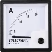 Voltcraft AM-72X72/15A AM-72X72/15A Analog-Einbaumessgerät AM-72X72/15A 15 A Dreheisen