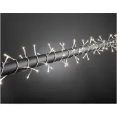 Konstsmide - Microlight Lichterkette, verschweißt, 80 klare Birnen, 24V Außentrafo, transparentes Kabel ; 2366-003