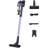 Samsung VS15A6031R4/GE, Stabstaubsauger, Beutellos, Schwarz, Violett, 0,8 l, Trocken, Zyklonal