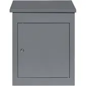 MonsterShop Anti-Diebstahl Paketkasten - Grau