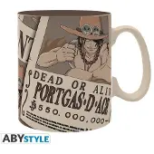 One Piece - Mug 460 ml - Wanted Ace