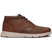 Timberland für Herren. TB0A6C7TW011 Parker Street braune Turnschuhe (47.5), Leder, Wohnung, Schnürsenkel, Lässig