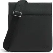 Lacoste Umhängetasche Men's Classic Flat Crossover Bag Noir schwarz
