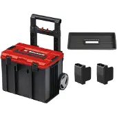Einhell Werkzeugtrolley "E-Case L" für universelle Aufbewahrung von Werkzeug und Zubehör