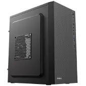 Antec ST10M, Mini Tower, PC, Schwarz, ITX, micro ATX, Kunststoff, Stahl, 15 cm
