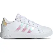 Adidas Grand Court 2.0 Cloud White Iridescent Pink (GS) - EU 30