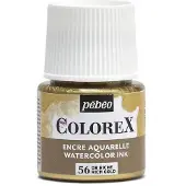 Pebeo Aquarellfarbe - - Colorex - 45 ml - Reiches Gold - Mischfarbe