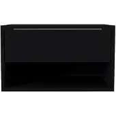 Vente-unique Nachttisch Ritami Schwarz 60 cm