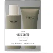 PREVIA EXTRA LIFE Purifying Travel-Set Shampoo 100 ml + Treatment 60 ml