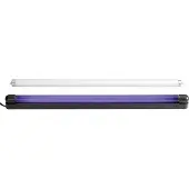 Eurolite 120cm 36W Slim UV & weiß UV-Röhren Set 36 W Schwarz 51101464