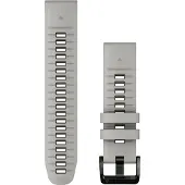 Garmin QuickFit Silikonarmband - 22 mm Anschluss - Fog Gray / Moss