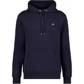 Gant für Herren. 2007058 Shield Hoodie blau (XXL), Lässig, Baumwolle, Langarm, Marine