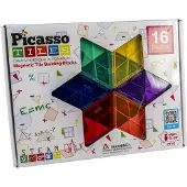 Picasso Tiles 16pc in 5 Geometry styles set, Bausatz, 3 Jahr(e), Kunststoff, 16 Stück(e), 910 g
