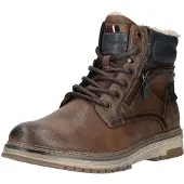 Tom Tailor Schnürstiefelette "Stiefelette Lederimitat"