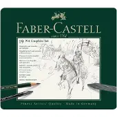 Faber-Castell - Set Pitt Graphite medium Metalletui