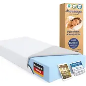 Arensberger LINA, Gelschaum Matratze 90x190 cm – 11 cm NANOCELL Gel-Schaum – H3 Härtegrad – Atmungsaktiv – Abnehmbarer Bezug 240g/m²