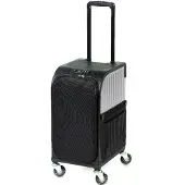 Sibel Trolley koffer titansilber