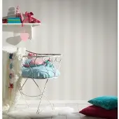 A.S. Création Vliestapete "Landhaustapete mit Streifen" gemustert matt neutral geprägt Babyblau Tapeten Wohnzimmer Schlafzimmer Küche modern Flur Design Büro