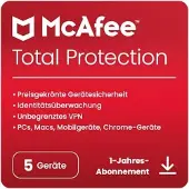 McAfee Total Protection - 5 Geräte