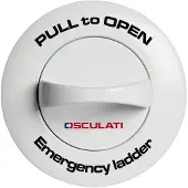 Osculati Ausziehbare 3-stufige Rettungsleiter 110 cm 49.522.13