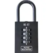 Burg wachter Numero 97 40 SB Hængelås 40 mm Kombinationslås