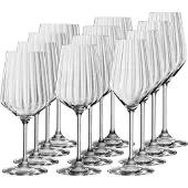 Spiegelau Gläser-Set "Wein- & Champagnergläser Lifestyle 12er Set transparent" Spülmaschinenfest