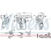 Nissens Lader, Aufladung 93285 für VW