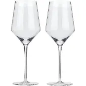 Viski Weißweinglas Angled Crystal 384 ml (2er-Set)