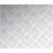 vidaXL Treppe Tritt Rechtwinklig 4 pcs Silber 60 x 50 cm Aluminium