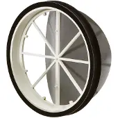 Helios HELI KAE 125 Rohreinschub-Verschlussklappe luftdicht 125mm
