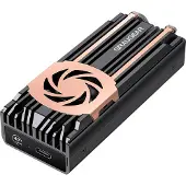Graugear G-M2U4-40G-F, SSD-Gehäuse, M.2, M.2, 40 Gbit/s, USB Anschluss, Schwarz