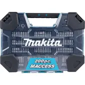 Makita Zubehör E-22610 Bohrer-Set 200-teilig