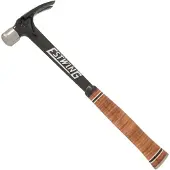 Estwing Ultra Series E15S Straight Claw Hammer EWEE15S Stacked Leather Grip, Latthammer 425 g